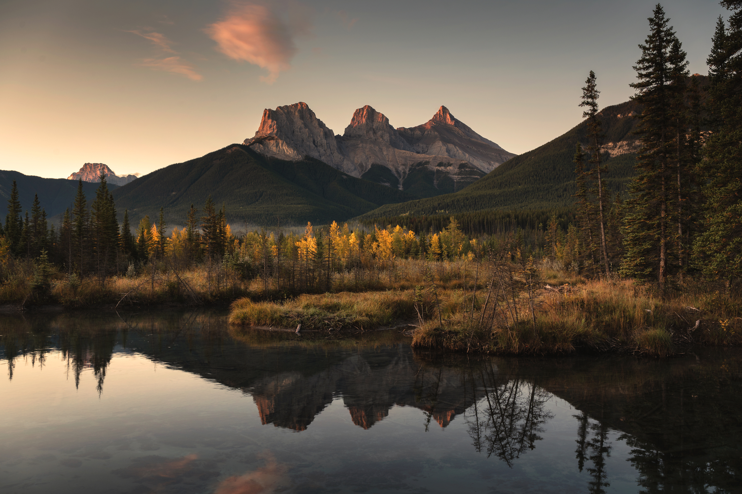 Rocky mountain landscape